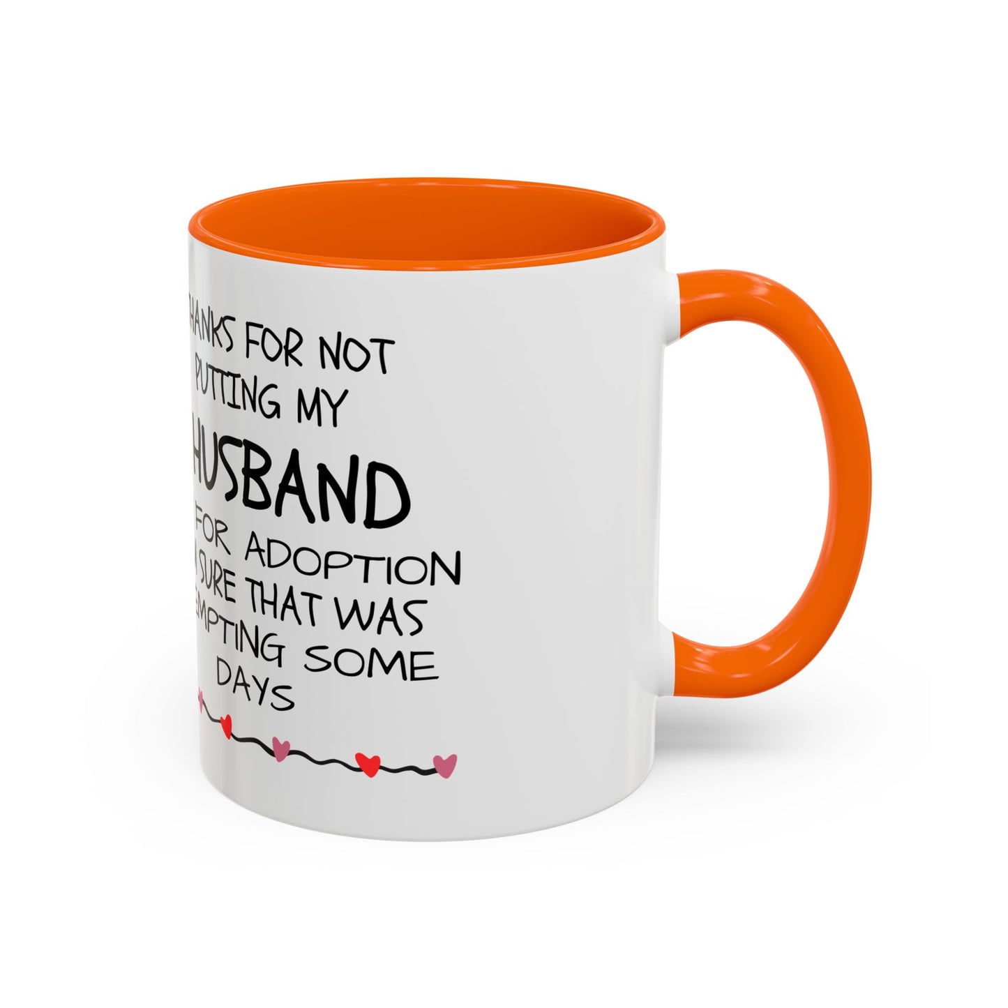 Funny Coffee Mug, Cute Gift for Him or Her, Humorous Heart Ceramic Cup, Romantic Anniversary Present, Love Quote Kitchen