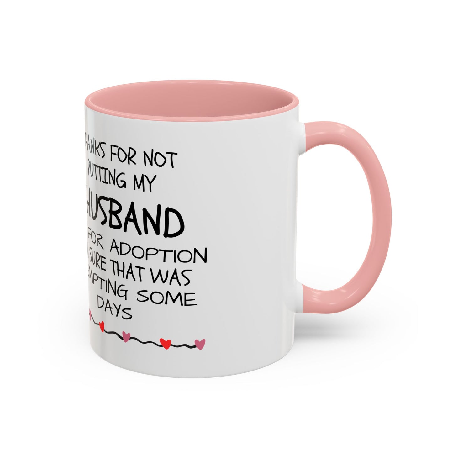 Funny Coffee Mug, Cute Gift for Him or Her, Humorous Heart Ceramic Cup, Romantic Anniversary Present, Love Quote Kitchen