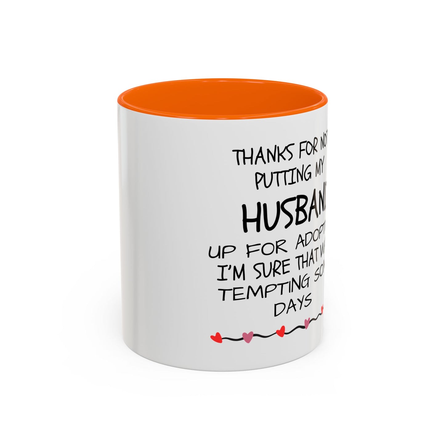 Funny Coffee Mug, Cute Gift for Him or Her, Humorous Heart Ceramic Cup, Romantic Anniversary Present, Love Quote Kitchen