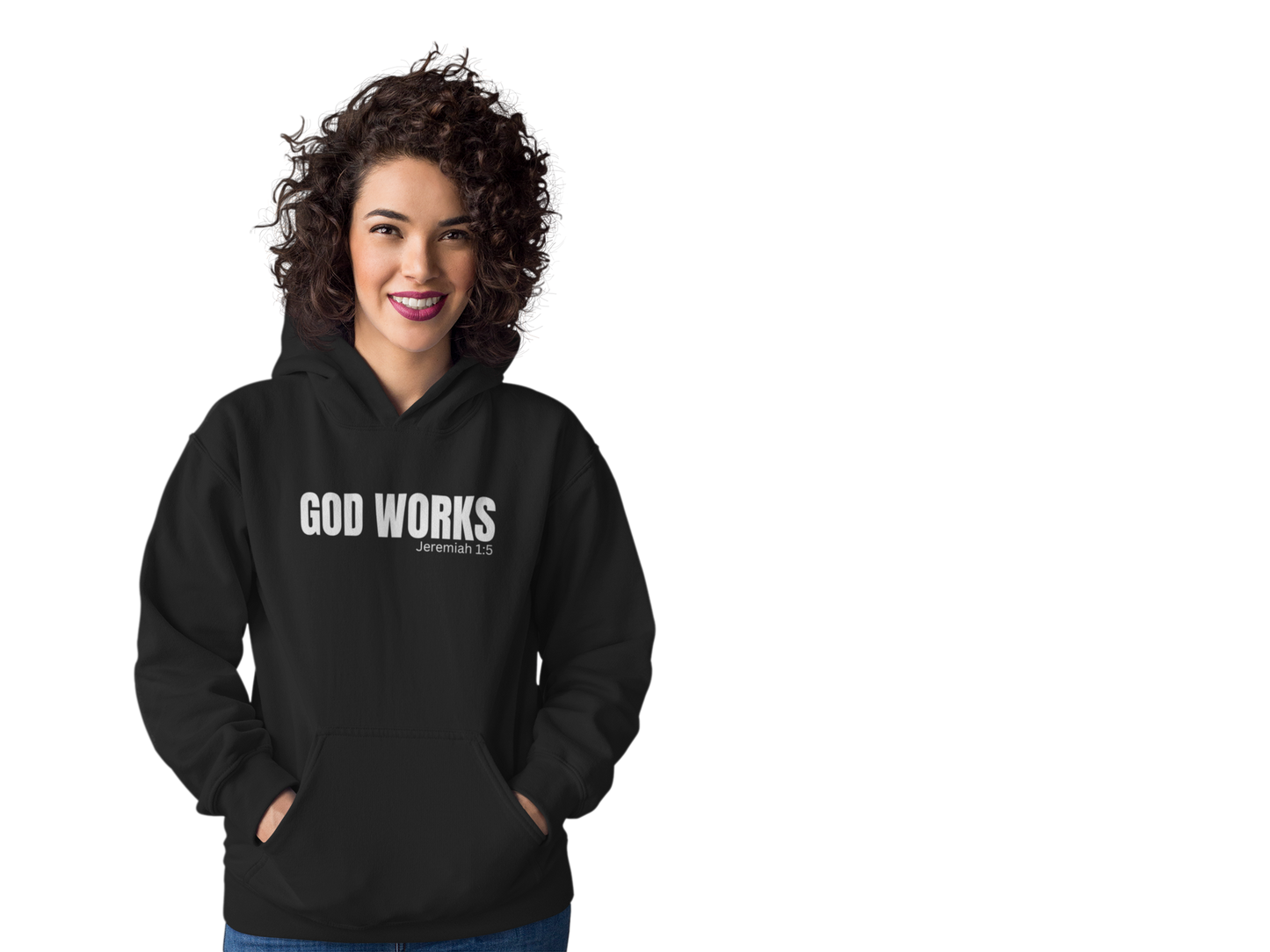 Faith-Inspired Unisex Hooded Long Sleeve Tee - Modern Cross Design