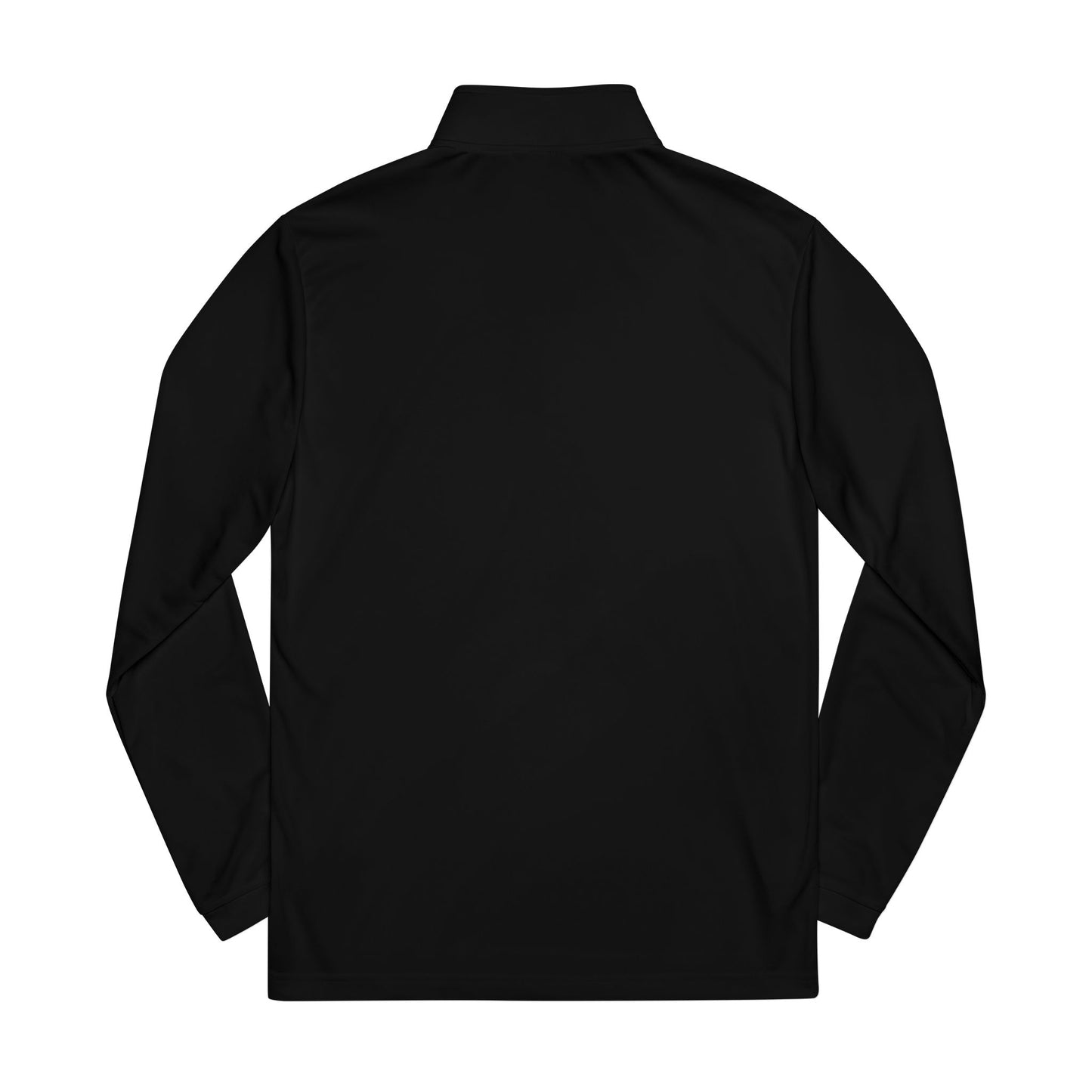 Adidas Quarter-Zip Pullover — Embroidered 'Good Vibes' Chest Logo