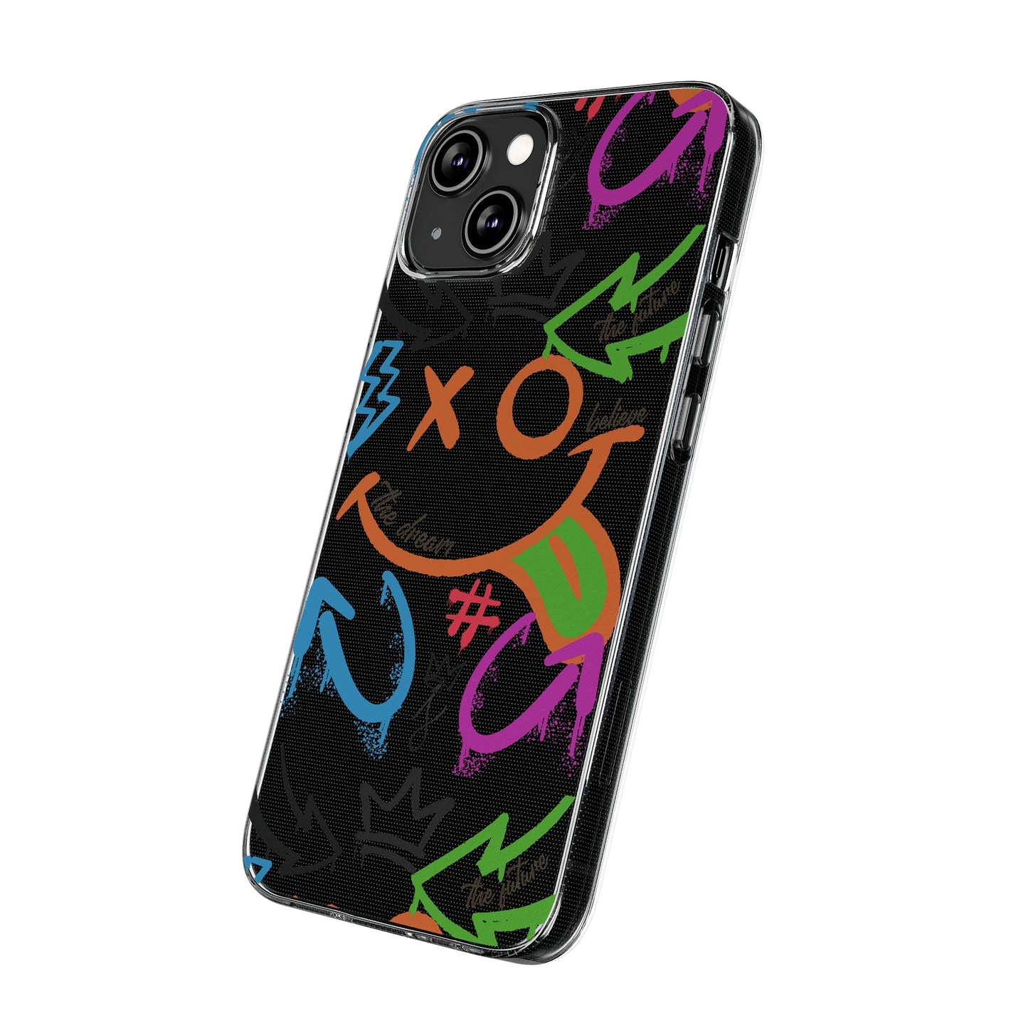 Phone Case - Colorful Graffiti Trending Street Art Design