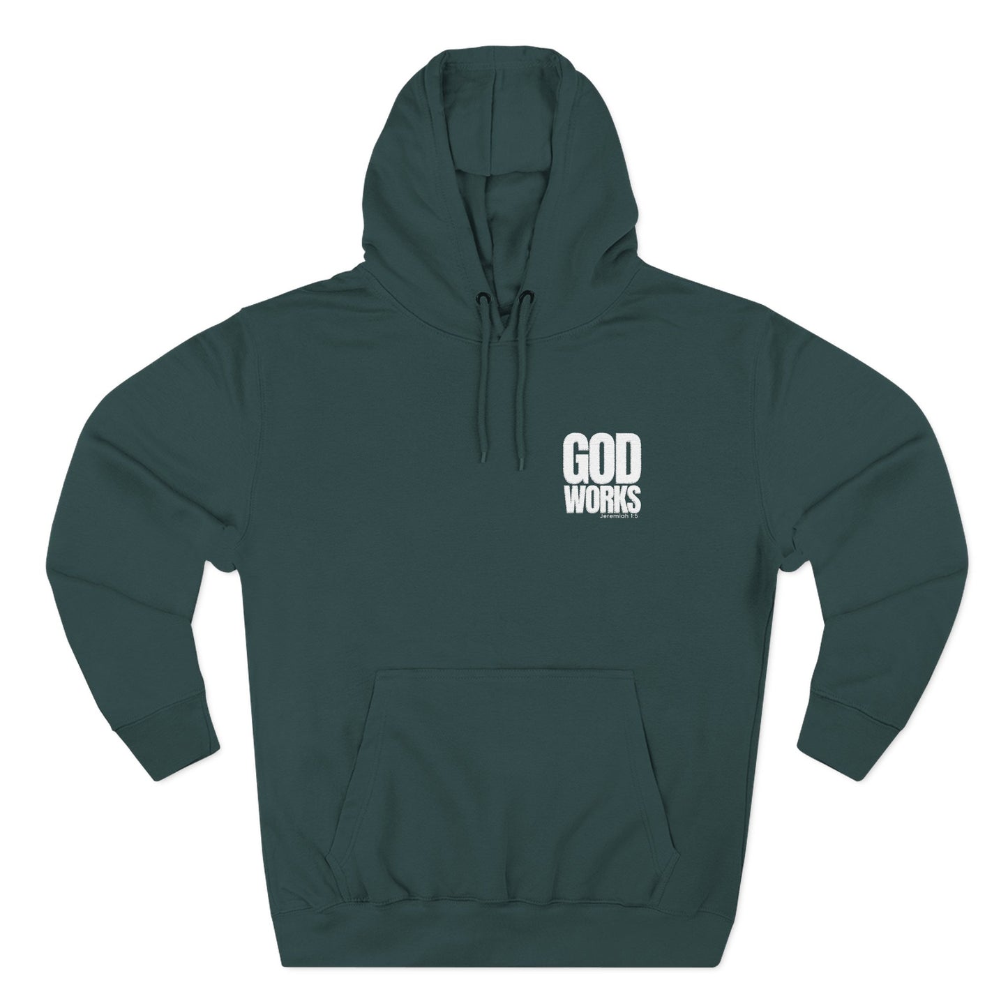 God Works Hoodie - Faith-Based Christian Pullover