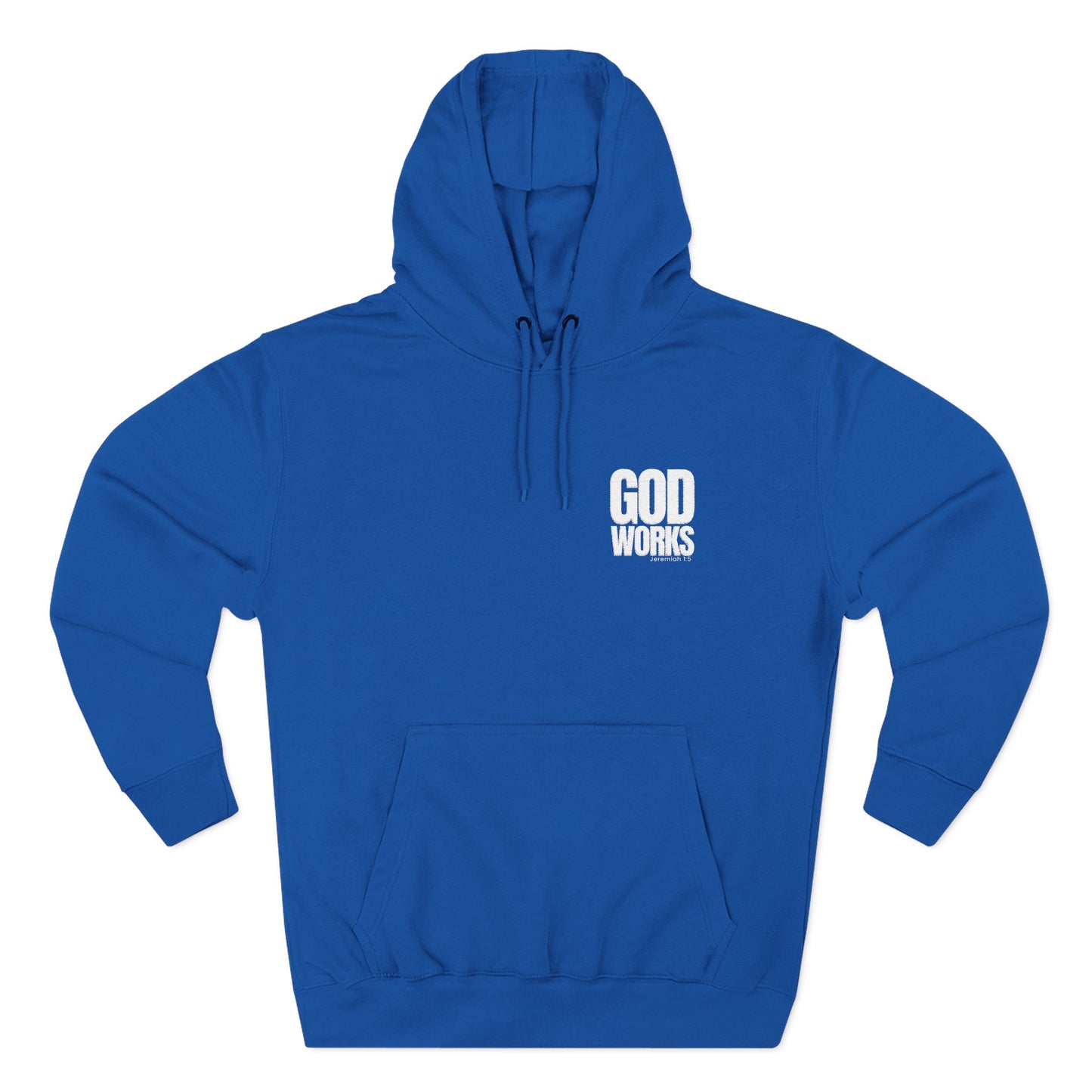 God Works Hoodie - Faith-Based Christian Pullover