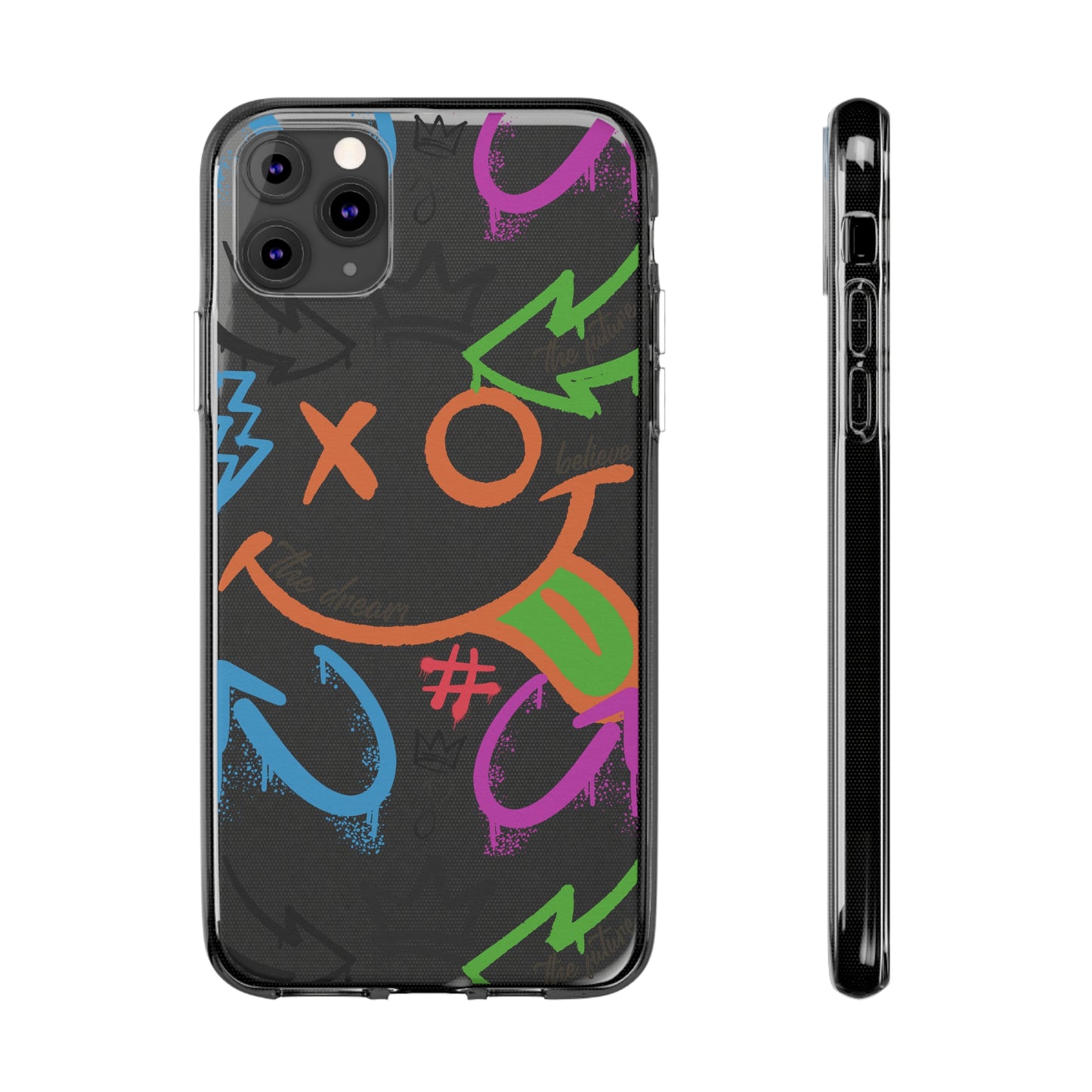 Phone Case - Colorful Graffiti Trending Street Art Design