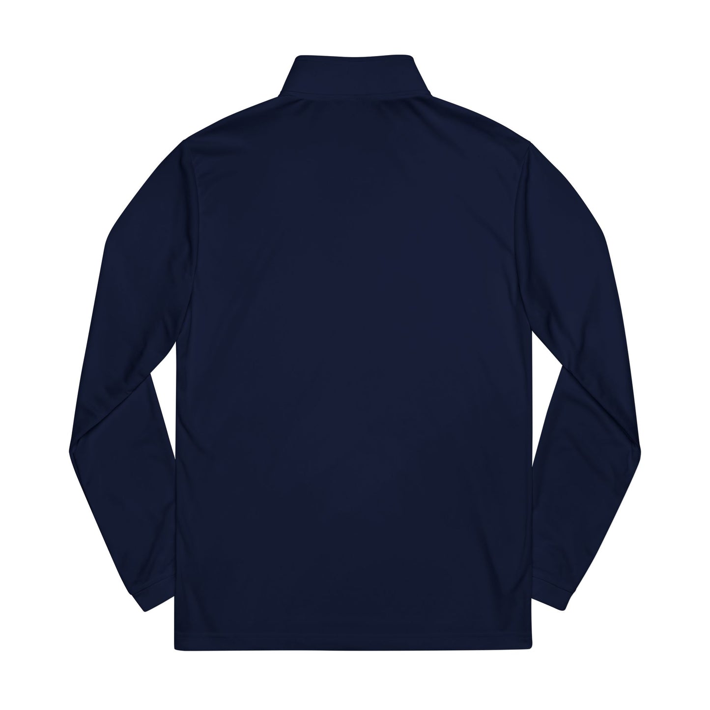 Adidas Quarter-Zip Pullover — Embroidered 'Good Vibes' Chest Logo