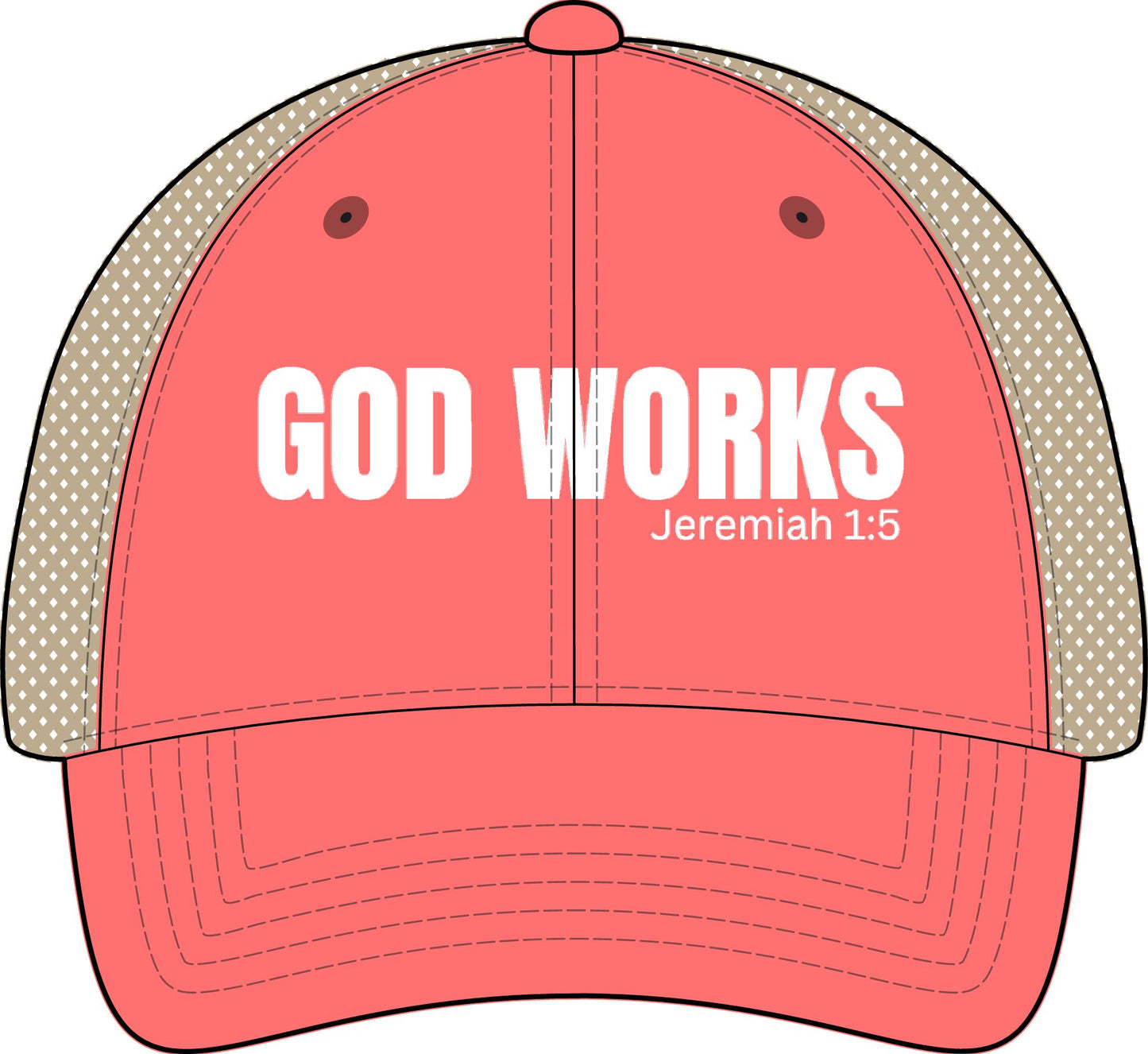 Women's Washed Mesh-Back Cap
