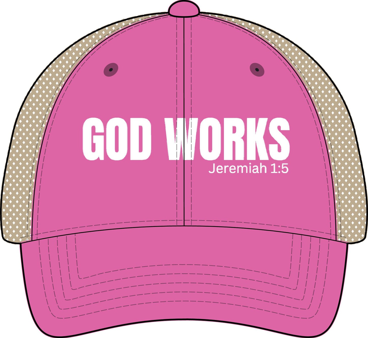 Women's Washed Mesh-Back Cap