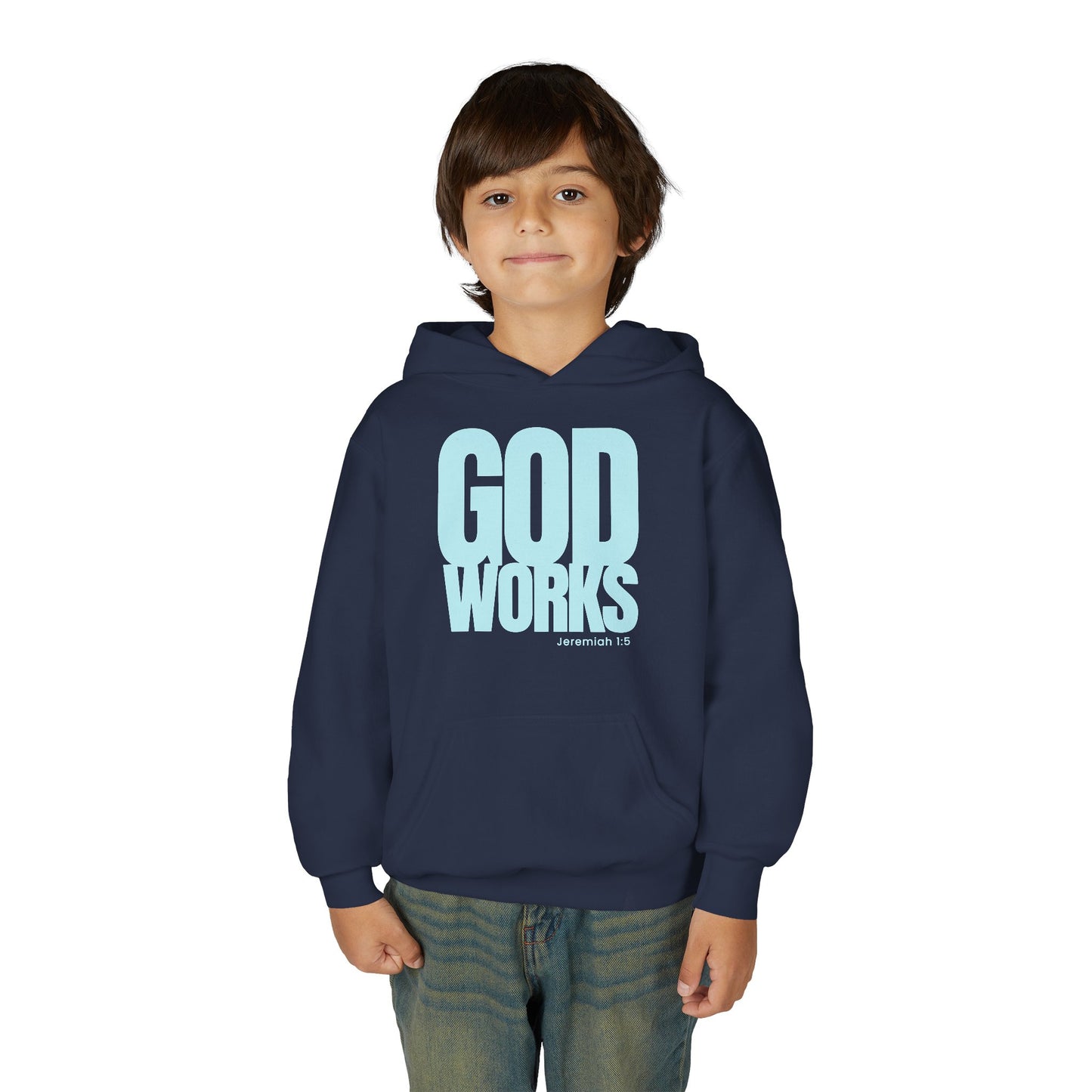 Youth Heavy Blend Hooded Sweatshirt