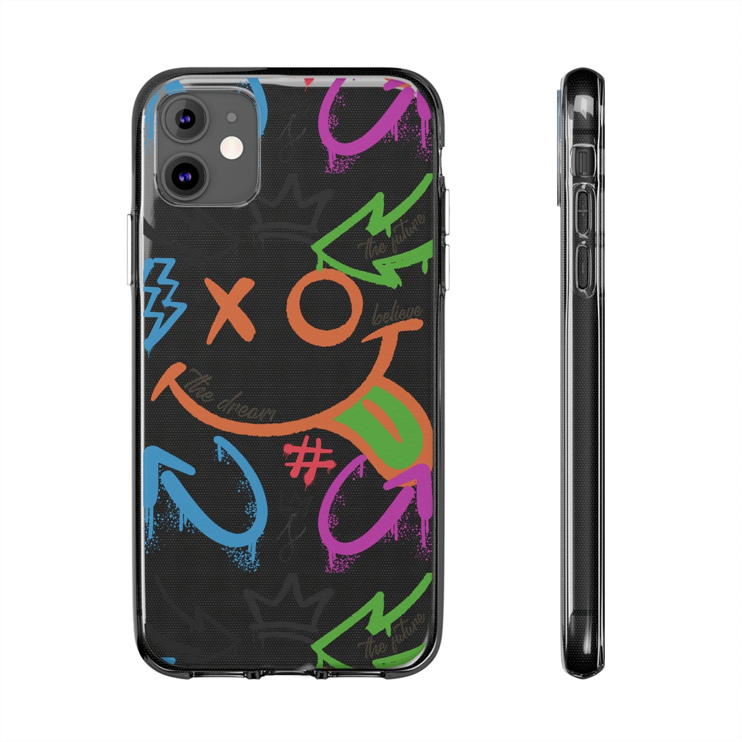 Phone Case - Colorful Graffiti Trending Street Art Design