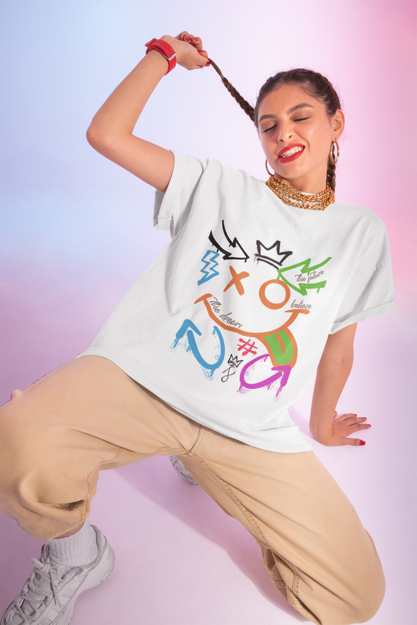 The Dreamer Collection Unisex Jersey Short Sleeve V-Neck Tee