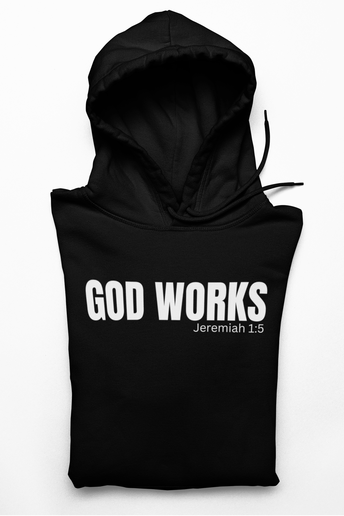 Faith-Inspired Unisex Hooded Long Sleeve Tee - Modern Cross Design