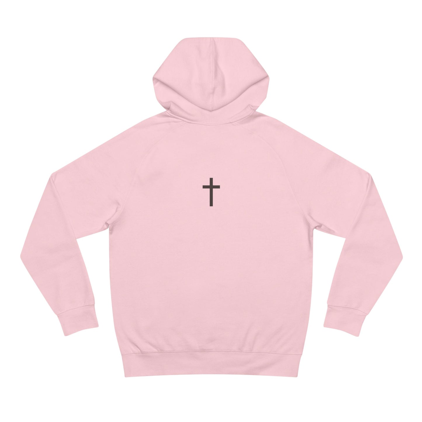 God Works Hoodie — Christian Cross Faith Pullover