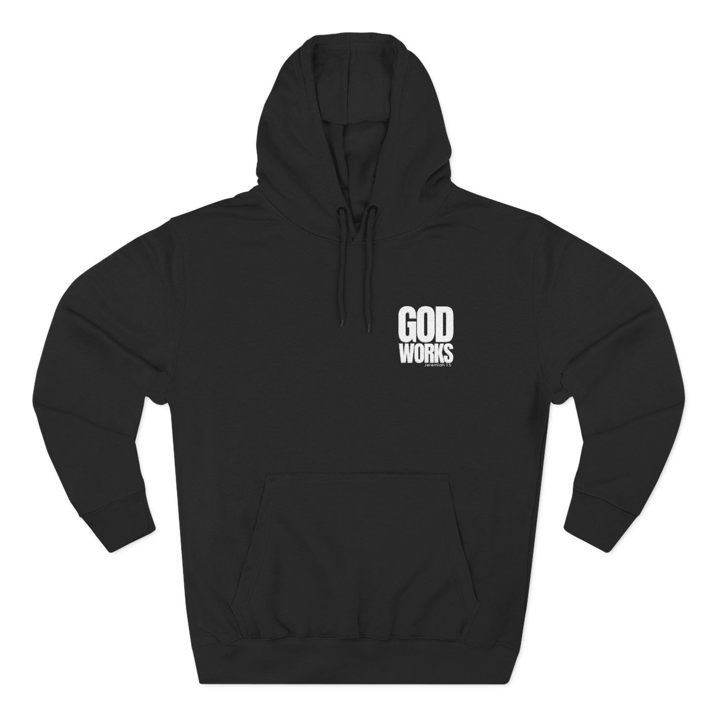 God Works Hoodie - Faith-Based Christian Pullover