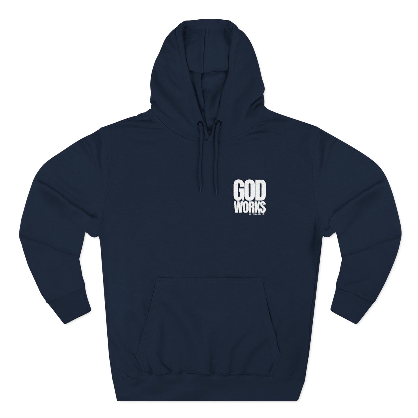 God Works Hoodie - Faith-Based Christian Pullover