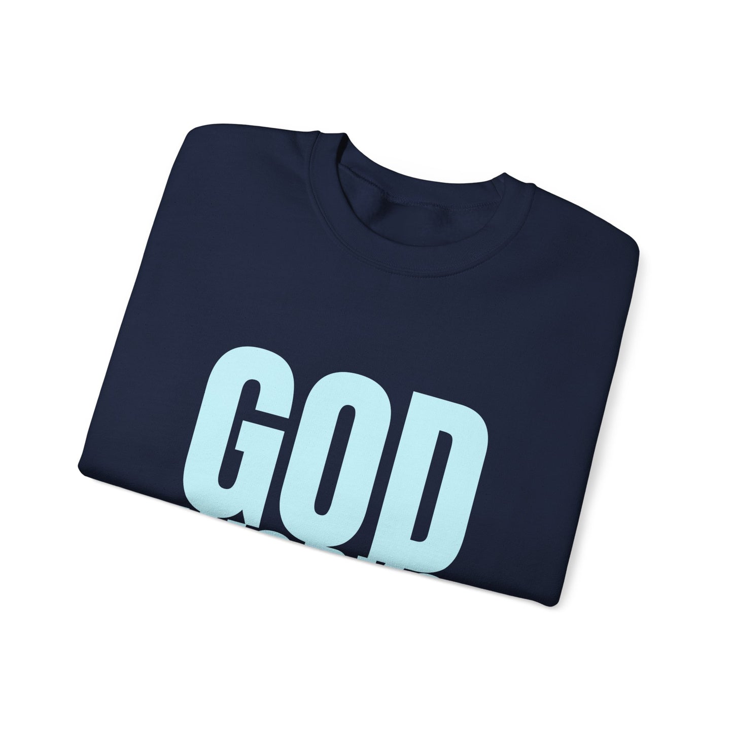 The "God Works" Inspirational Faith Pullover, Sweatshirt