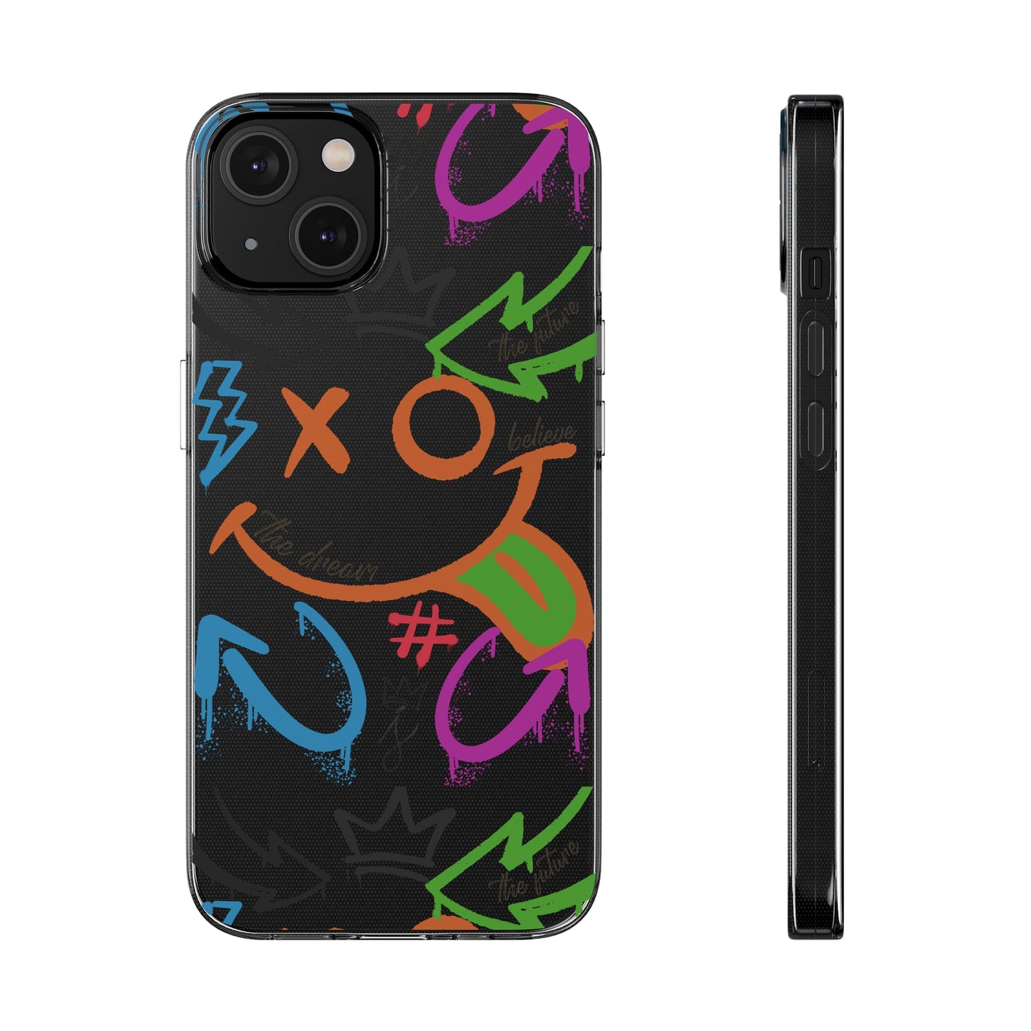 Phone Case - Colorful Graffiti Trending Street Art Design
