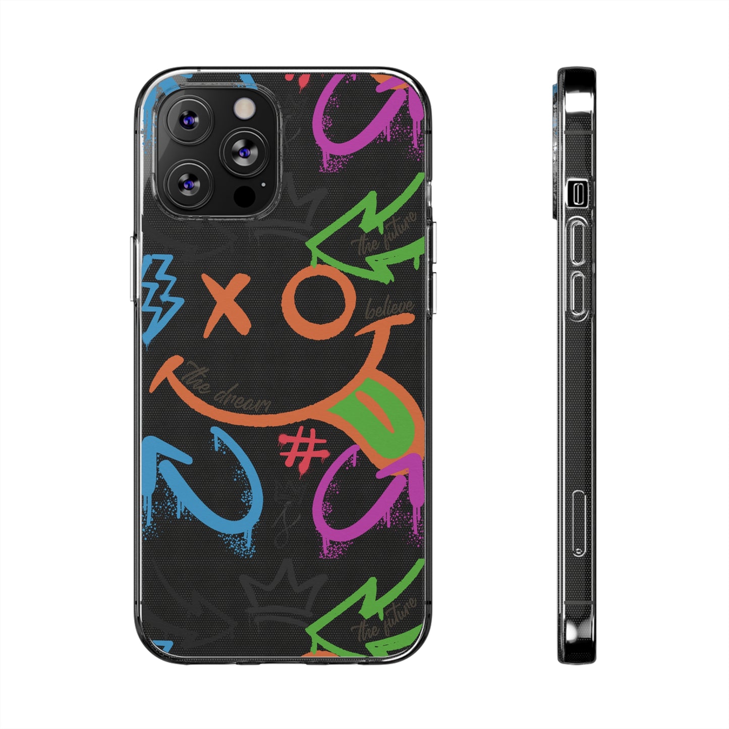 Phone Case - Colorful Graffiti Trending Street Art Design