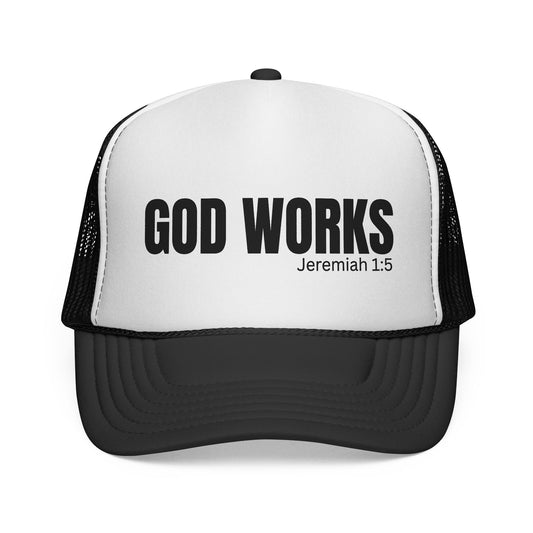 The "God Works" Collection Faith-Inspired Trucker Cap