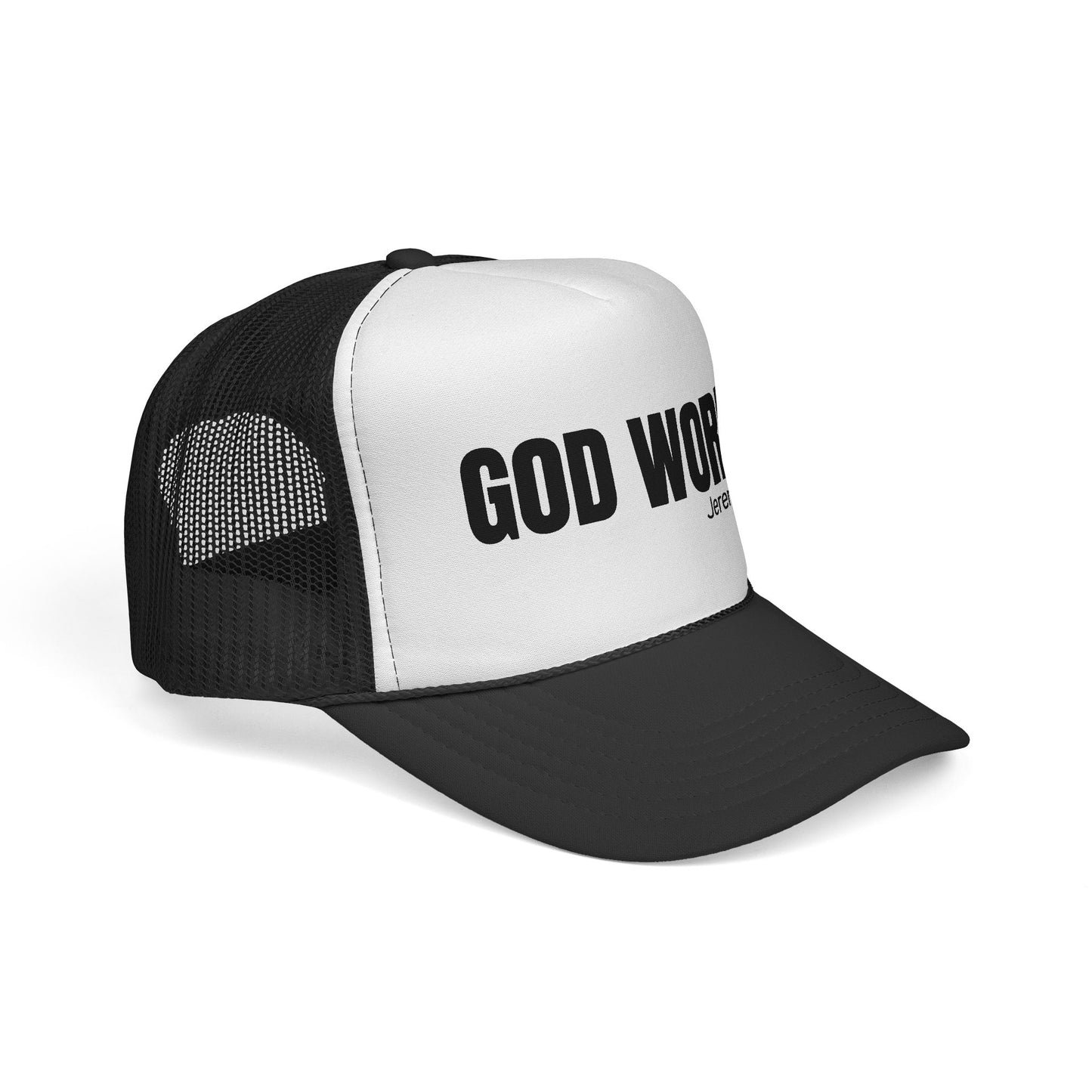 The "God Works" Collection Faith-Inspired Trucker Cap