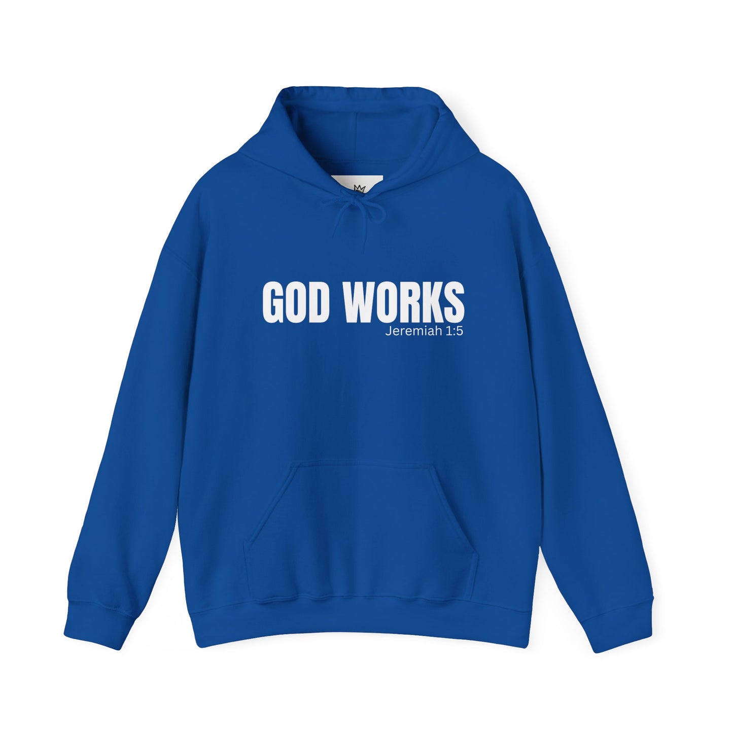 God Works Hooded Sweatshirt – Christian Inspired