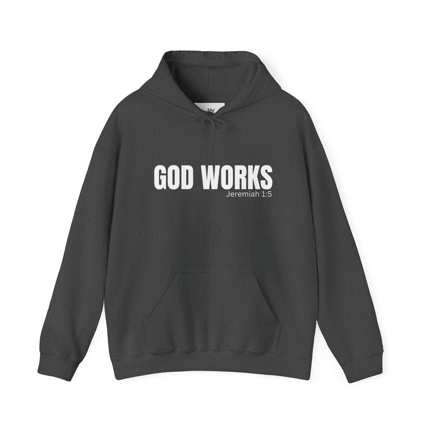 God Works Hooded Sweatshirt – Christian Inspired