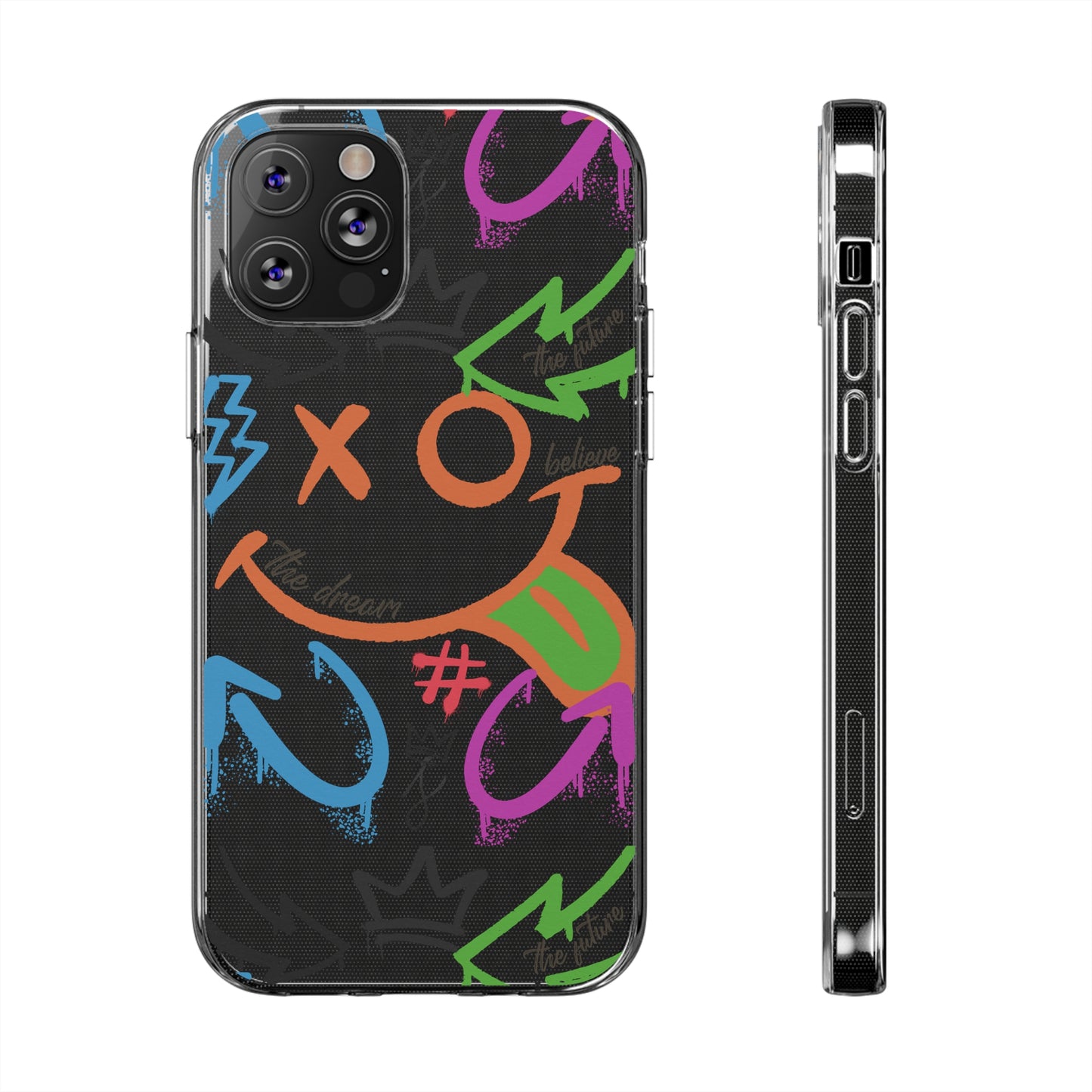 Phone Case - Colorful Graffiti Trending Street Art Design