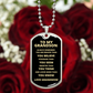 From Grandmother To My Grandson Always Remember Dog Tag, Gift for Son