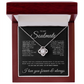 Soulmate Love Knot Necklace, Gifts for Wife, Valentine's Day Gift