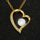 To My Wife - I Love You Always & Forever Necklace - Gift Set