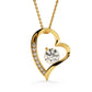 To My Wife - I Love You Always & Forever, Necklace  Gift Set, Gift for Her